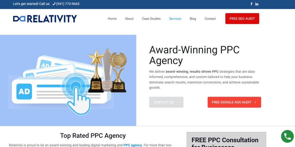 relativity - result driven PPC management services Sarasota FL