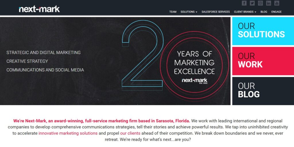Creative social media firms Sarasota