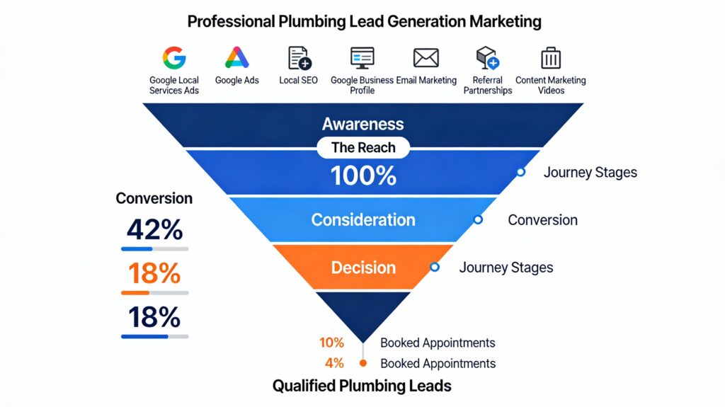 Plumbing_Lead_Generation_Funnel_with_Conversion_Metrics_Sarasota